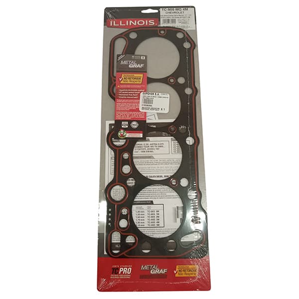 Junta tapa cilindro 1.80mm corsa astra combo zafir