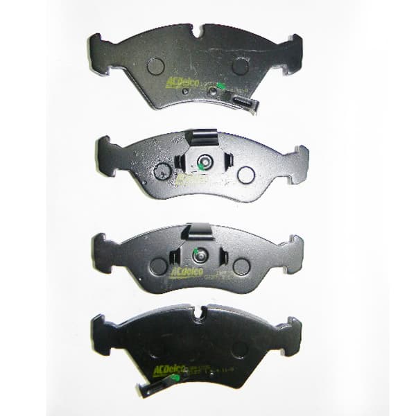 Jgo pastillas freno acdelco 19pf1026 meriva