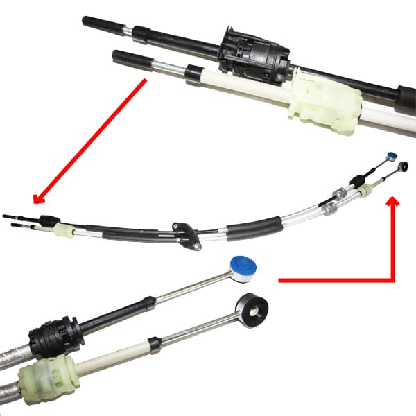 Cable comando cambios -4404-captivas 2.4 tdi 07/11