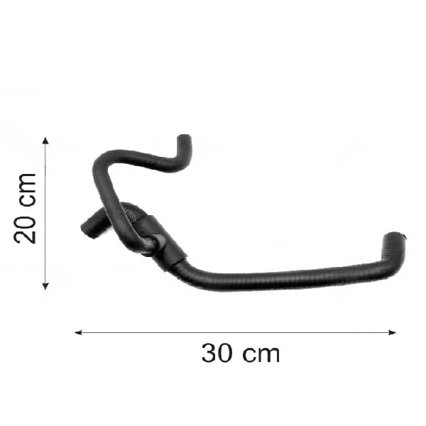 Caño salida calefactor -4576- corsa 1.7 dsl