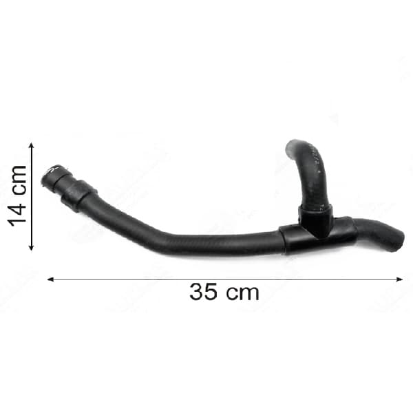 Caño salida calefactor -4992- corsa dsl/meriva