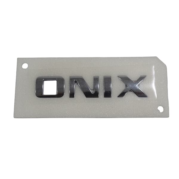 Emblema "onix" trasero original onix 20/