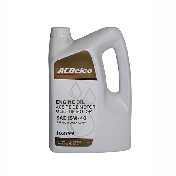 Aceite 4 l. 15w40 mineral 103799