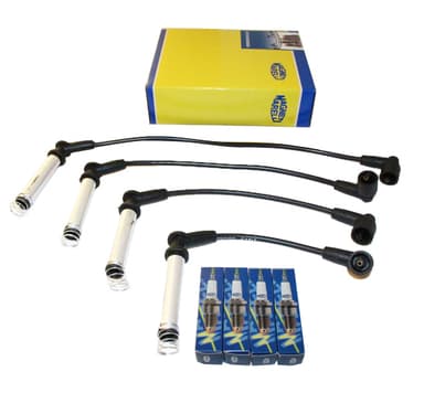 KIT CABLE Y BUJIA CORSA/FUN/SPIN/AVEO 1.4/1.6 8V