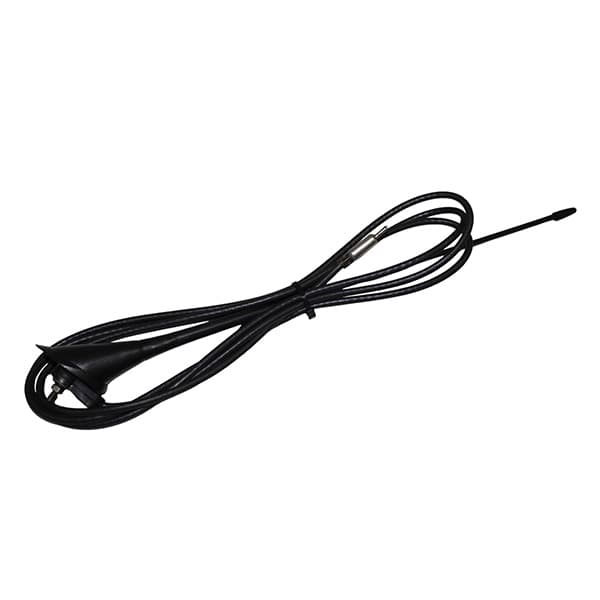 Antena techo tras picasso acero negra 45cm