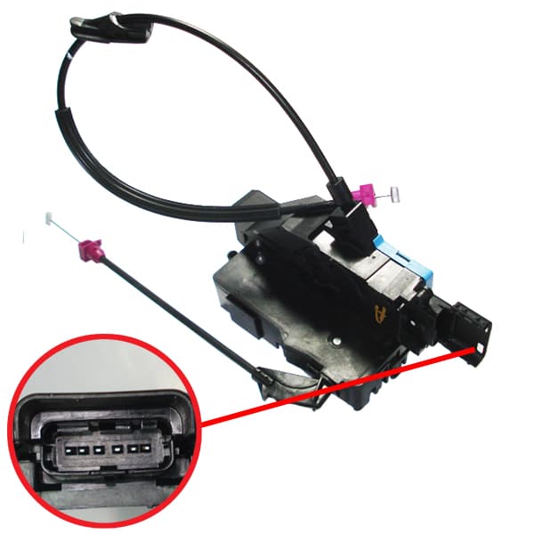 Cerradura puerta trasera der orig c3 air cross
