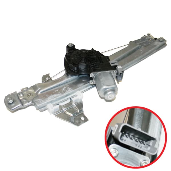 Maquina l/cristal tras der elect original c4
