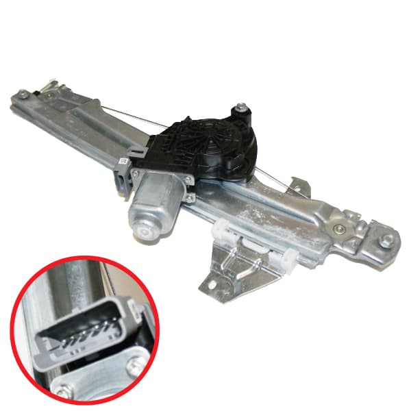 Maquina l/cristal tras izq elect original c4