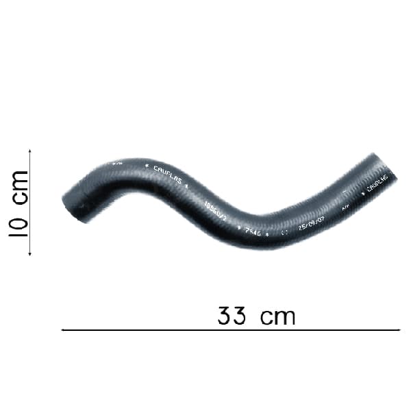 Caño goma radiador superior caup.7546 16v1.6 palio