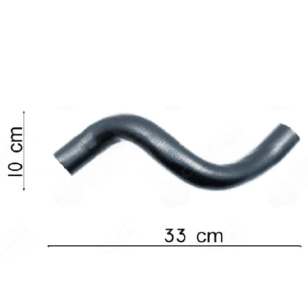 Caño goma radiador superior caup.7547 1.6spi palio