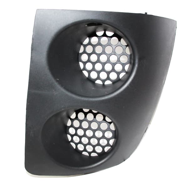 Moldura f/auxiliar tapa izq negra palio/stra /08