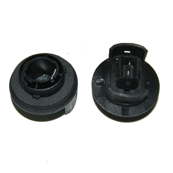 Portalampara faro giro luz ambar (negro) f.palio