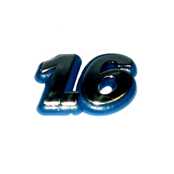 Insignia lateral "1.6" autoadhesiva orig. f.palio
