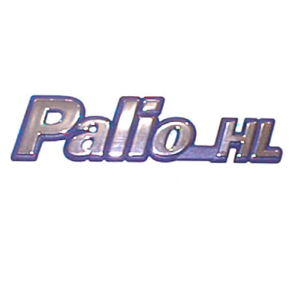 Insignia trasera "palio hl" orig. autoad. f/palio
