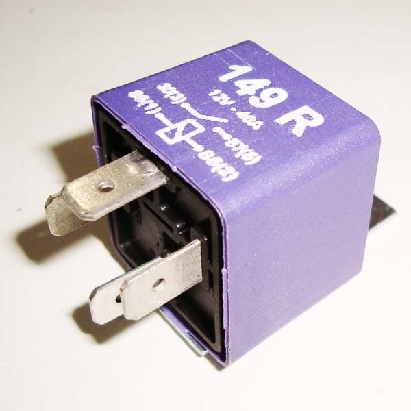 Mini relay faro iodo 4 terminal ralux (149r)