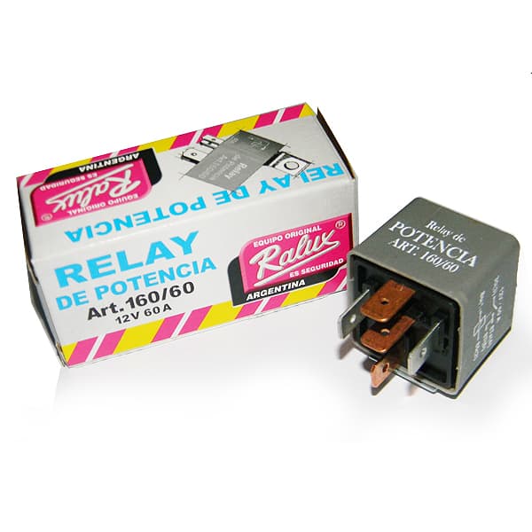 Relay 12v 60a 5term. (160/60) -ralux- universal