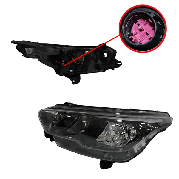 Optica izq. argo precision c/led 1.8 16v. cronos