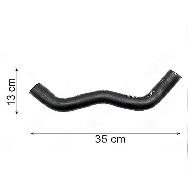 Caño goma cauplas 8258 radiador sup. diesel spazio
