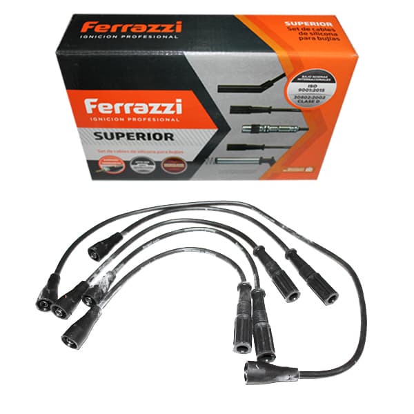 Juego cables bujia silicona ferrazzi f/spazio 147g