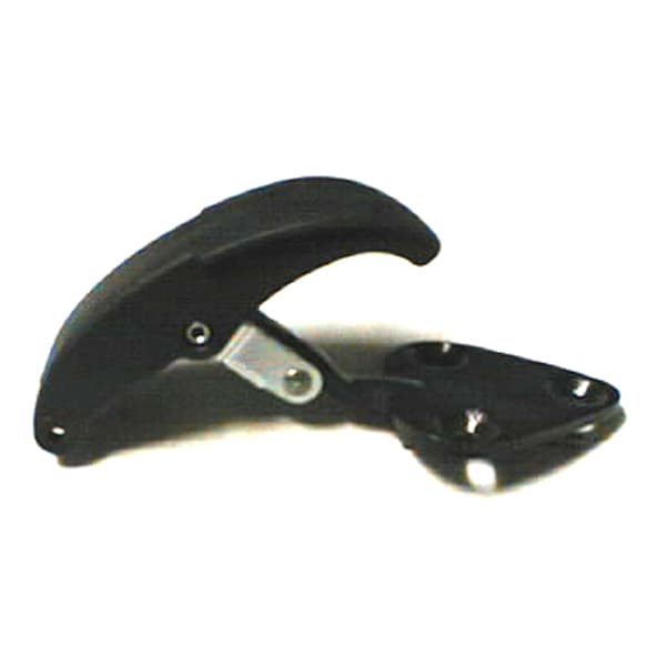Manija vidrio tras negra fiat 147