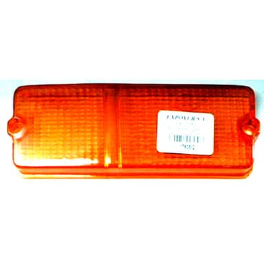 PLASTICO FARO REGLAMENT.DELANTERO IZQ.AMBAR BRIO