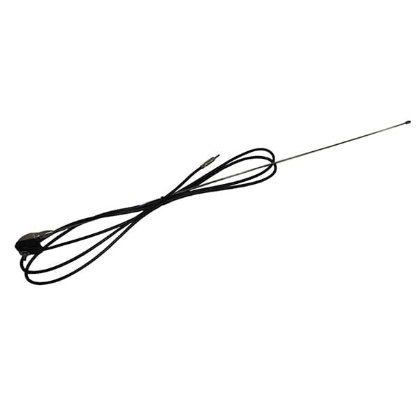 Antena techo reg duna/uno acero cromada