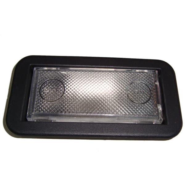 Plafonier de techo marco negro fiat duna/uno