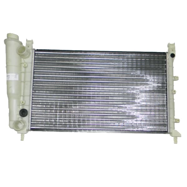 Radiador agua denso f/uno c/dep. c/s/aire
