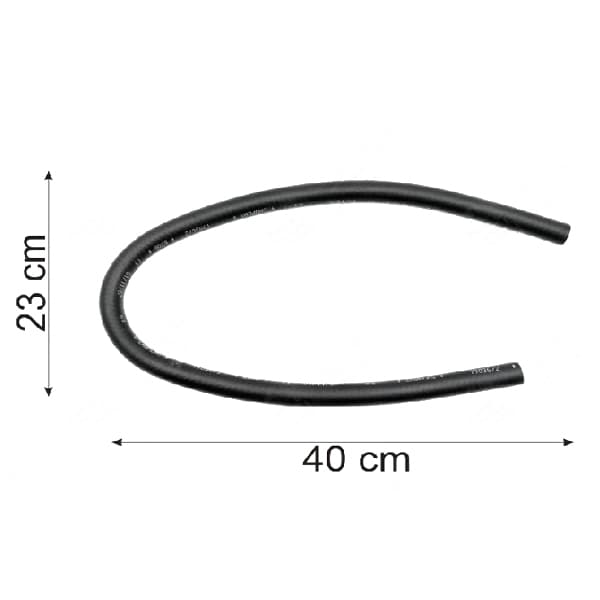 Caño goma calefactor /conector aire caup.8206 uno