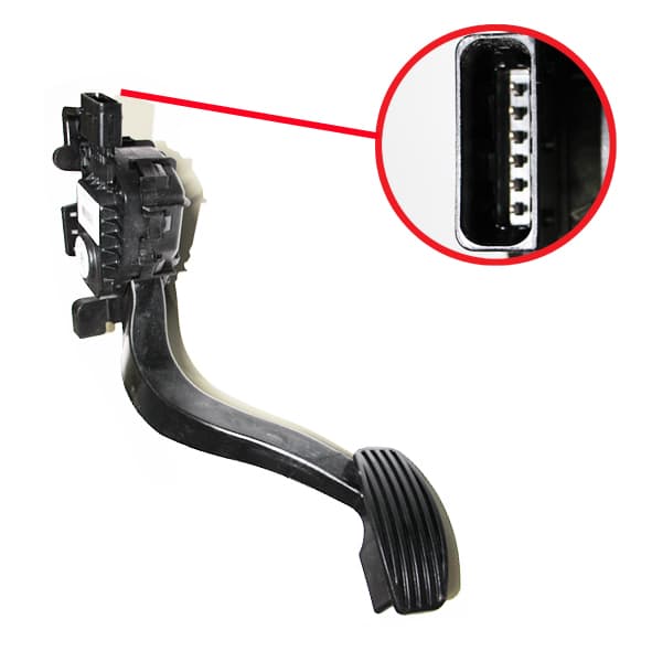 Pedal acelerador electronico original f uno fase i
