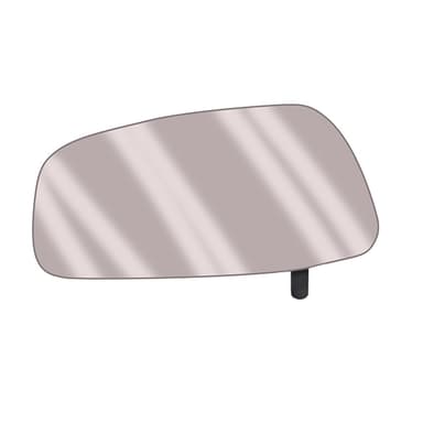 VIDRIO ESPEJO DER C/BASE IMP. UNO WAY 10/