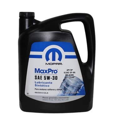 ACEITE MOPAR MAXPRO SYNTHETIC 5W-30 4 L