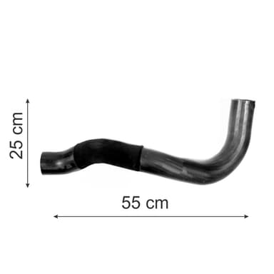 CAÑO GOMA ENTRADA INTERCOOLER -8473- DUCATO 2.8