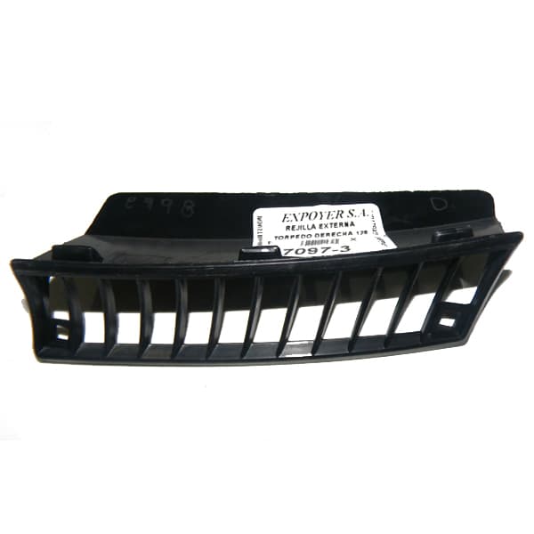 Rejilla externa torpedo izquierda fiat 128.