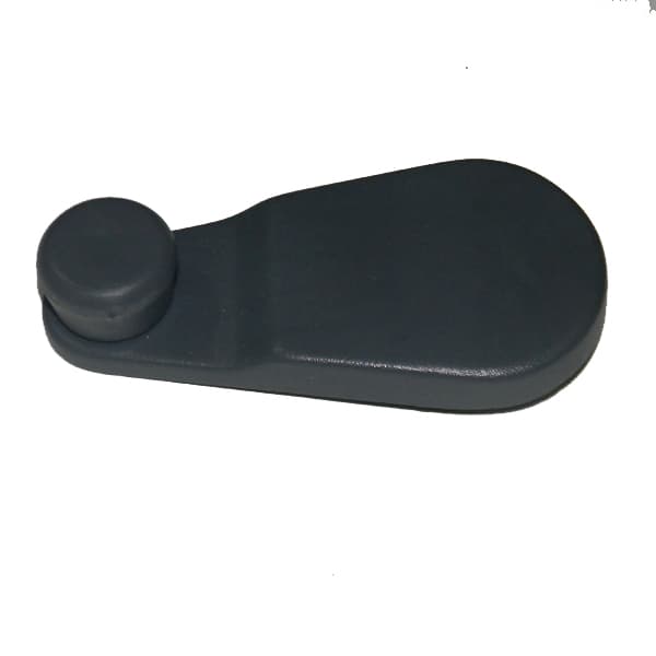 Manija l/cristal plastica gris super europa
