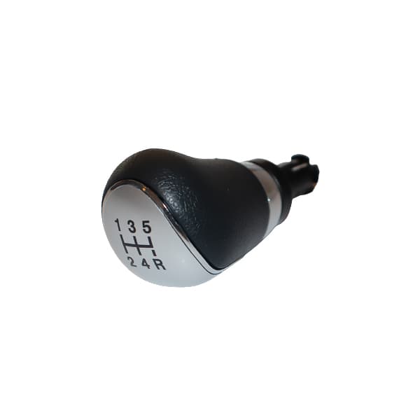 Perilla palanca cambio ecosport 13/ negra/plata