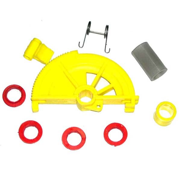 Juego cremallera c/bujes pedal embrague sierra