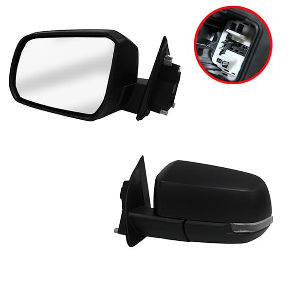 Espejo ext izq elect completo orig negro ranger 23