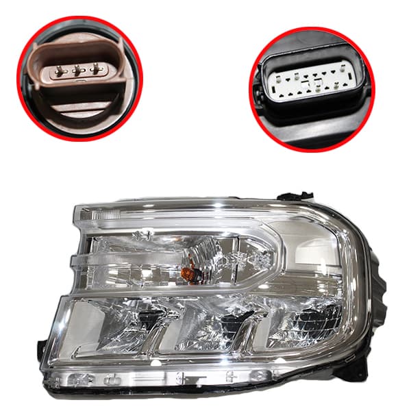 Optica izquierda original maverick led