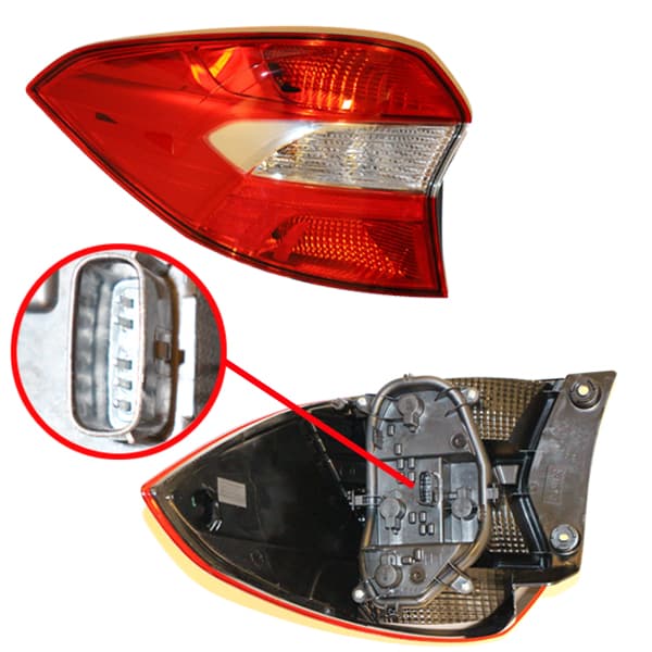 Faro trasero izq original ka 18/ 4 ptas