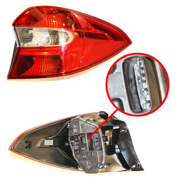 Faro trasero der original ka 17/18 4 ptas