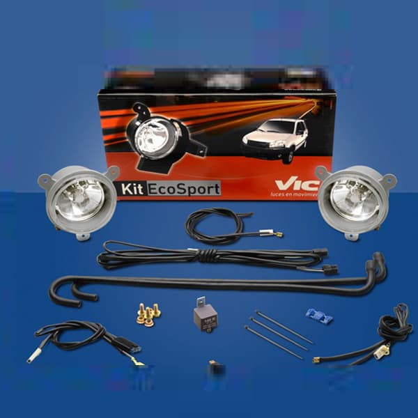 Kit faros auxiliares x 2 (890) ranger 04/ecosport