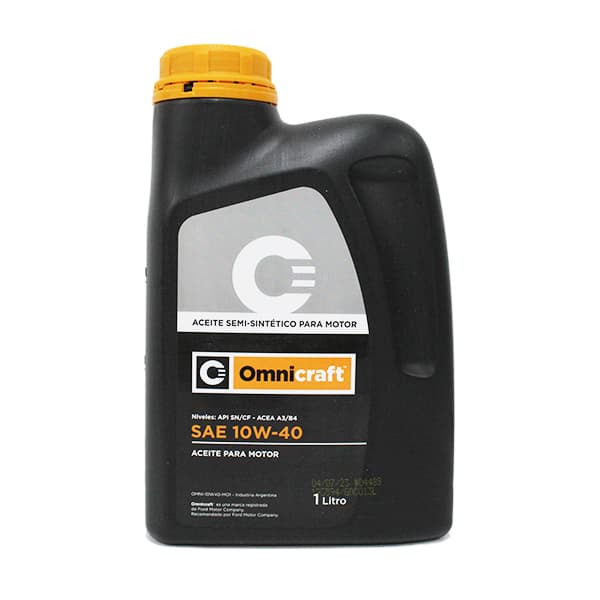 Aceite omnicraft 10w40 semi-sint 1 lt nafta/diesel