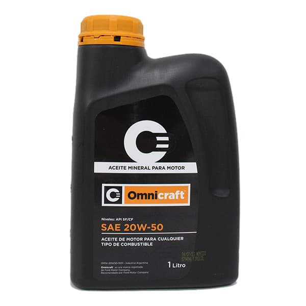 Aceite omnicraft 20w50 mineral 1 lt nafta/diesel