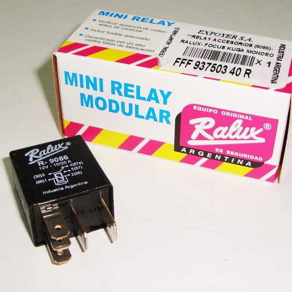 Relay accesorios (9086)-ralux- focus kuga mondeo