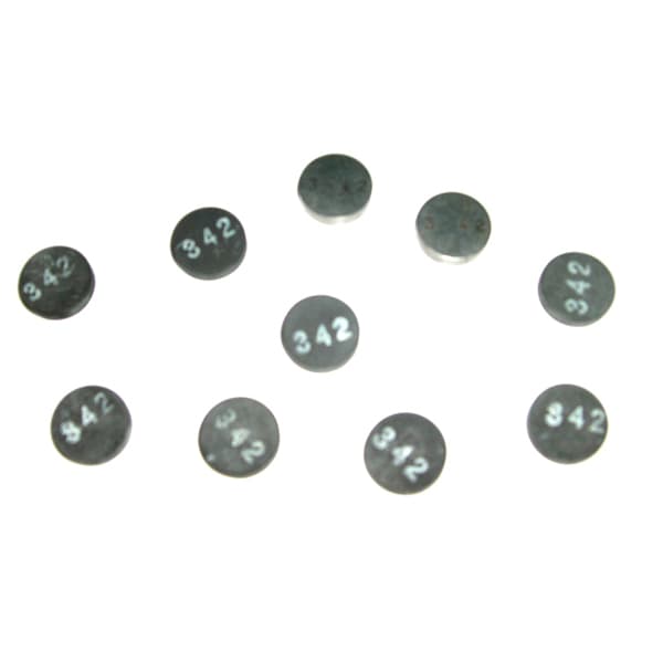 Pastilla regulacion de valvulas 2.42 205/405