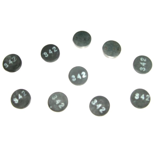 Pastilla regulacion de valvulas 2.77 205/405