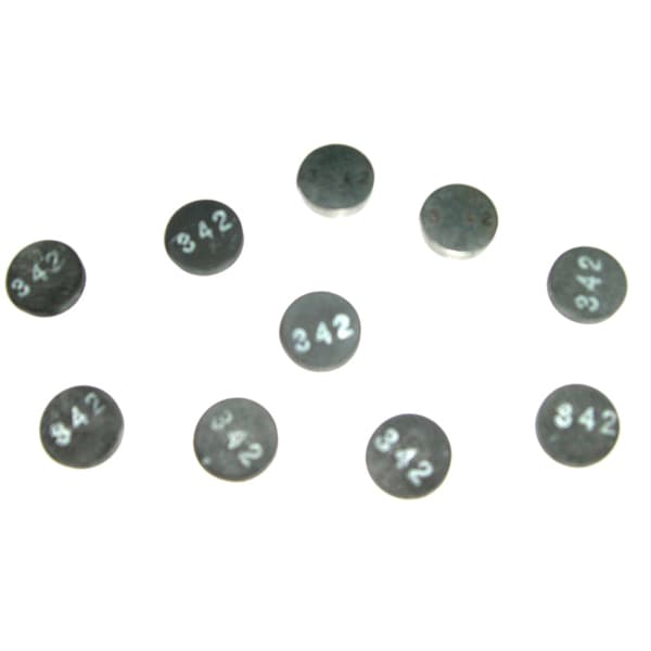 Pastilla regulacion de valvulas 3.77 205/405