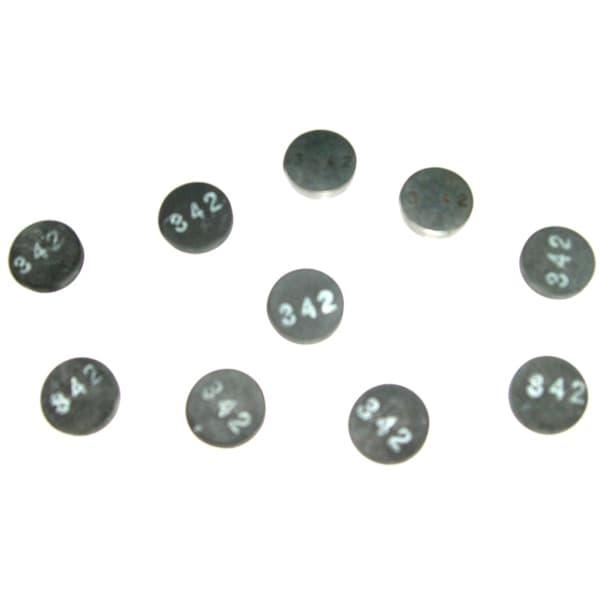 Pastilla regulacion de valvulas 3.60 205/405