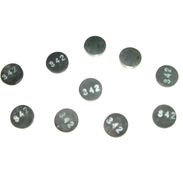 Pastilla regulacion de valvulas 3.42 205/405